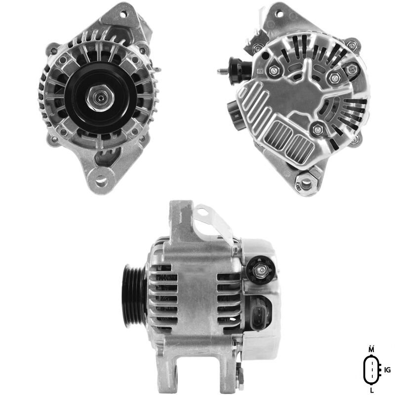 ALTERNATOR 12V 70 AMP TOYOTA YARIS 1.3 - 1.4 D-4D - 1.5 (M-IG-L)