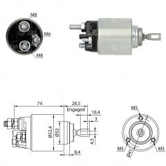 ZM 6381 - MARŞ OTOMATİĞİ 12V
