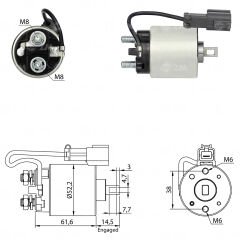 ZM 719 - MARŞ OTOMATİĞİ 12V