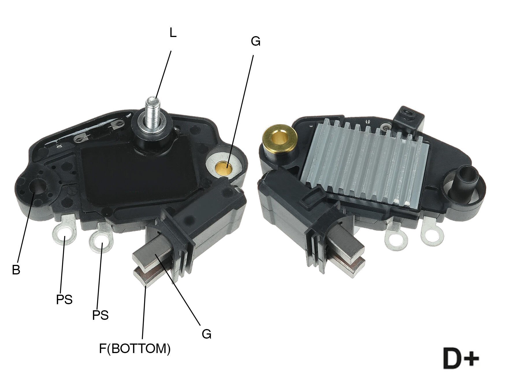 UVR PR 6603H - ALTERNATÖR KONJEKTÖR 12V
