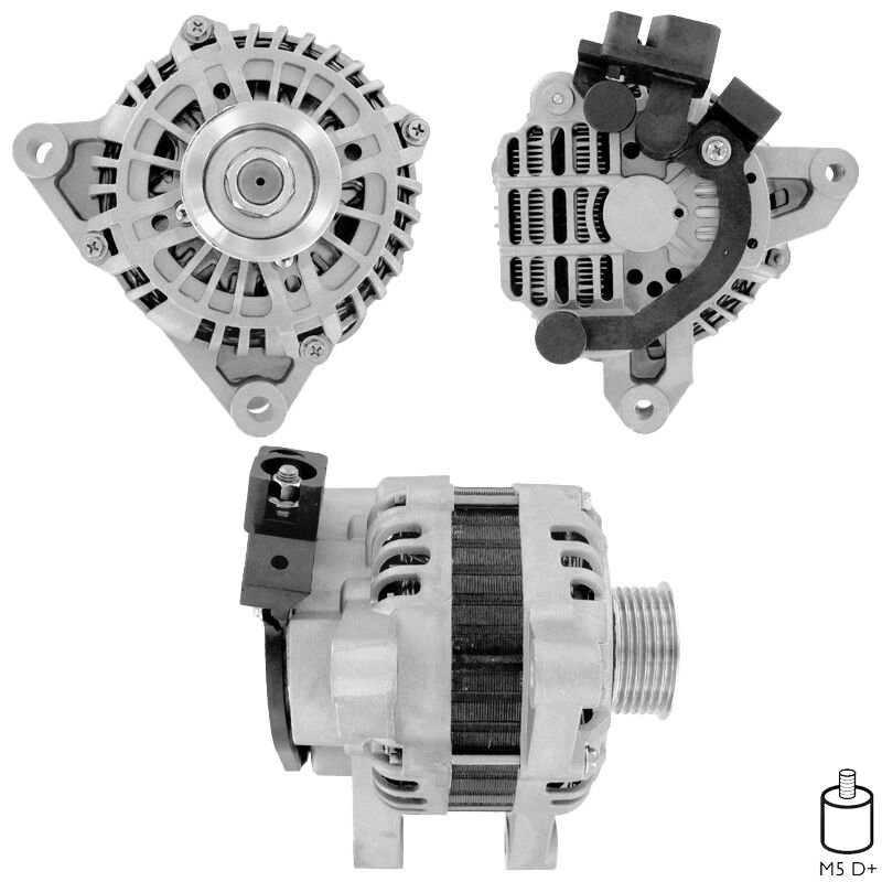 ALTERNATOR 12V 120 AMP CITROEN XSARA - BERLINGO 2.0 HDI - JUMPER 2.2 HDI - FIAT DUCATO 2.0 JTD - PEUGEOT 307 -