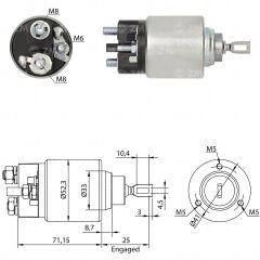 ZM 2371 - MARŞ OTOMATİĞİ 12V