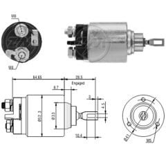 ZM 1372 - MARŞ OTOMATİĞİ 12V