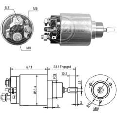 ZM 1473 - MARŞ OTOMATİĞİ 12V