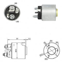 ZM 1491 - MARŞ OTOMATİĞİ 12V