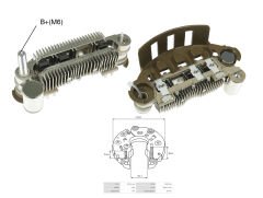 ALTERNATOR DIOT TABLASI MITSUBISHI / FORD THUNDERBIRD 85MM