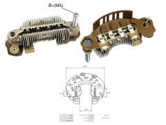 ALTERNATOR DIOT TABLASI Y.M. MAZDA 3 - MAZDA 6 IKAZ DIOTSUZ 100MM