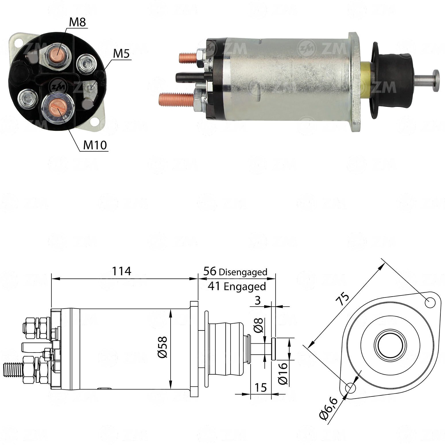 ZM 1818 - MARŞ OTOMATİĞİ 24V