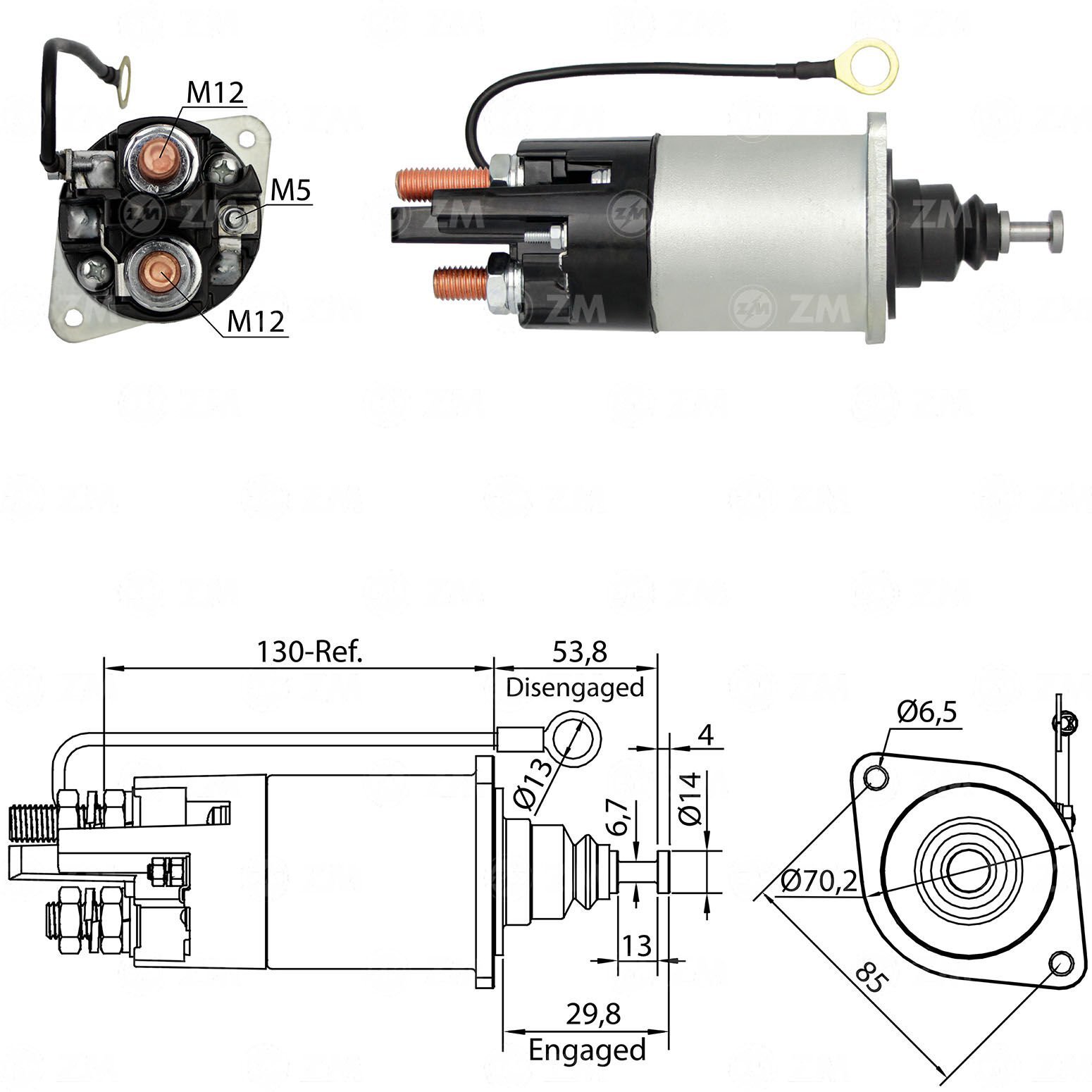 ZM 1841 - MARŞ OTOMATİĞİ 24V