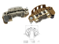 ALTERNATOR DIOT TABLASI MAZDA 626 (1992-1997) / MITSUBISHI / FORD 85MM