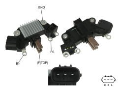 ALTERNATOR KONJEKTOR 12V TERMINAL: L-S-C NISSAN MAXSIMA