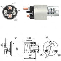 ZM 2395 - MARŞ OTOMATİĞİ 12V