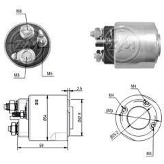 ZM 2492 - MARŞ OTOMATİĞİ 12V