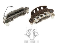 ALTERNATOR DIOT TABLASI FORD ESCORT / MERCURY / SAFIR / PRESTIJ / HYUNDAI STAREX 100MM