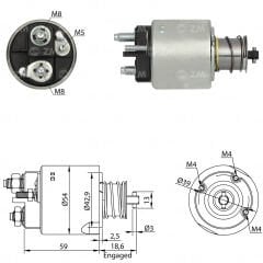 ZM 3492 - MARŞ OTOMATİĞİ 12V
