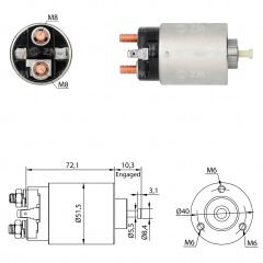 ZM 3698 - MARŞ OTOMATİĞİ 12V