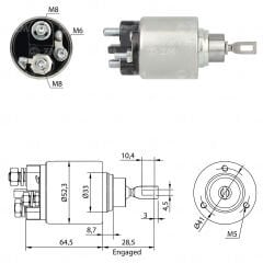 ZM 371 - MARŞ OTOMATİĞİ 12V
