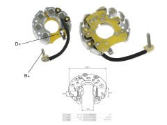 ALTERNATOR DIOT TABLASI VOLKSWAGEN KAPLUMBAGA
