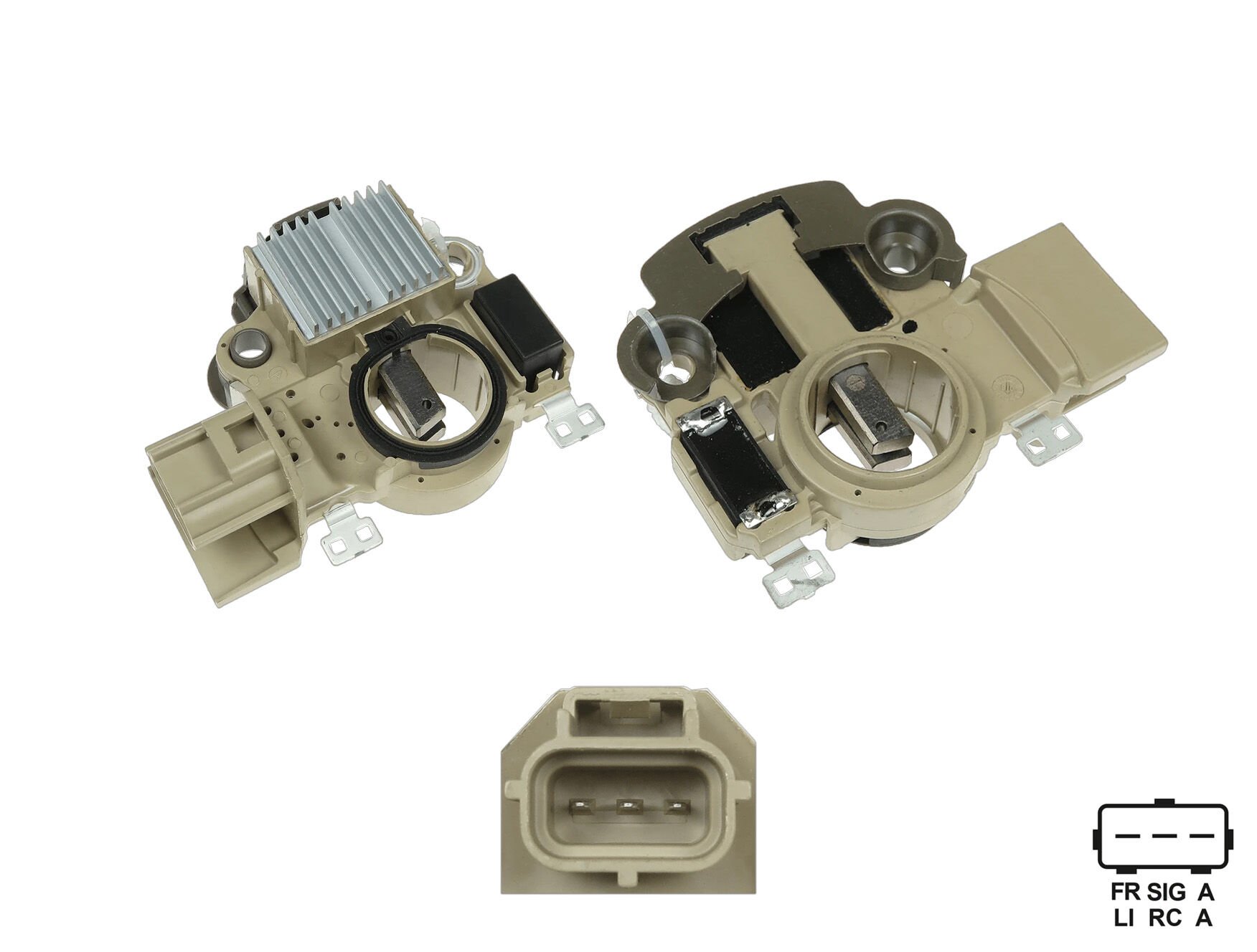 ALTERNATOR KONJEKTOR 12V FORD FIESTA - FUSION / MAZDA 2 (AS, RC, LI)