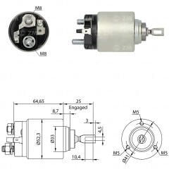 ZM 374 - MARŞ OTOMATİĞİ 12V