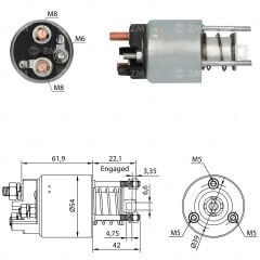 ZM 395 - MARŞ OTOMATİĞİ 12V