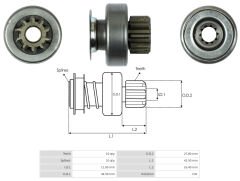 MARS DISLISI 10 DIS ALFA ROMEO MITO / FIAT 500 - PUNTO 0.9 S/S