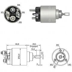ZM 475 - MARŞ OTOMATİĞİ 12V