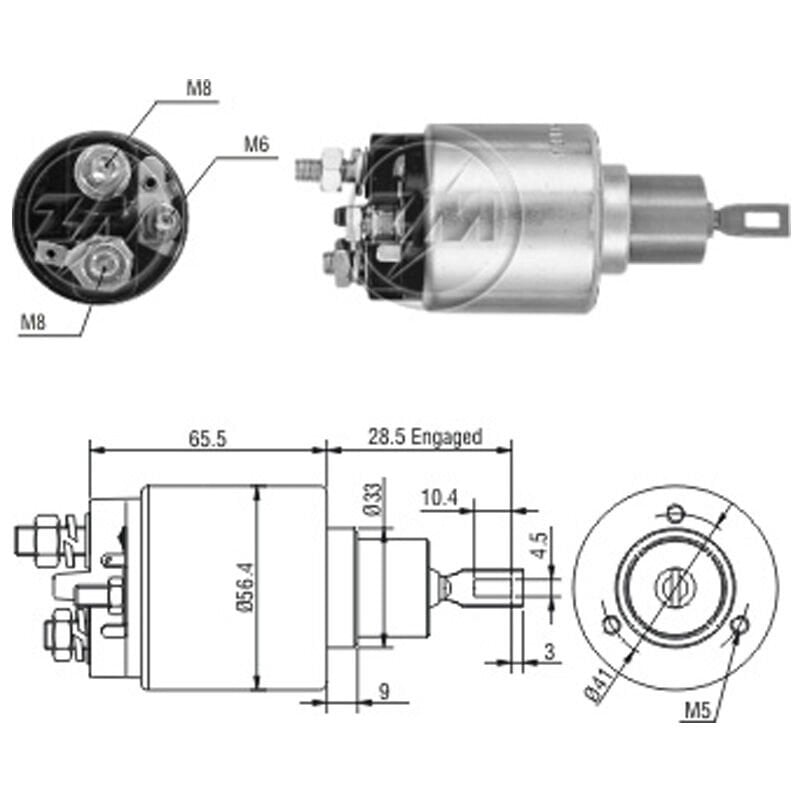 ZM 4775 - MARŞ OTOMATİĞİ 12V
