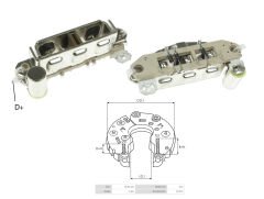 ALTERNATOR DIOT TABLASI MITSUBISHI COLT - GALANT - LANCER - FORKLIFT 80MM