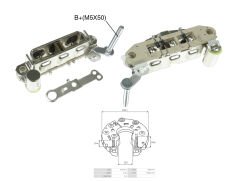 ALTERNATOR DIOT TABLASI MITSUBISHI CANTER 444-449 E.M. - L200 - PAJERO 80MM