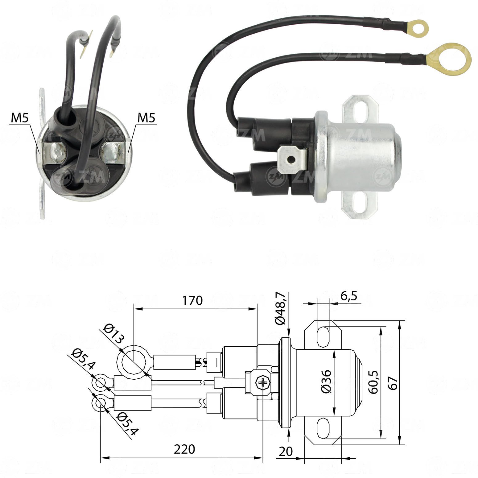ZM 5408 - MARŞ OTOMATİĞİ 24V