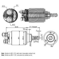 ZM 543 - MARŞ OTOMATİĞİ 12V