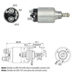 ZM 544 - MARŞ OTOMATİĞİ 12V