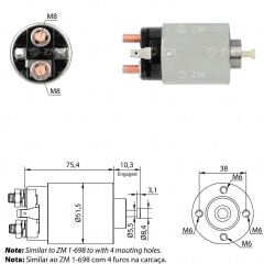 ZM 5698 - MARŞ OTOMATİĞİ 12V