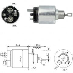 ZM 573 - MARŞ OTOMATİĞİ 12V