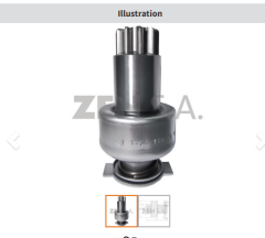 ZEN 1754 - MARŞ DİŞLİSİ 10 DİŞ