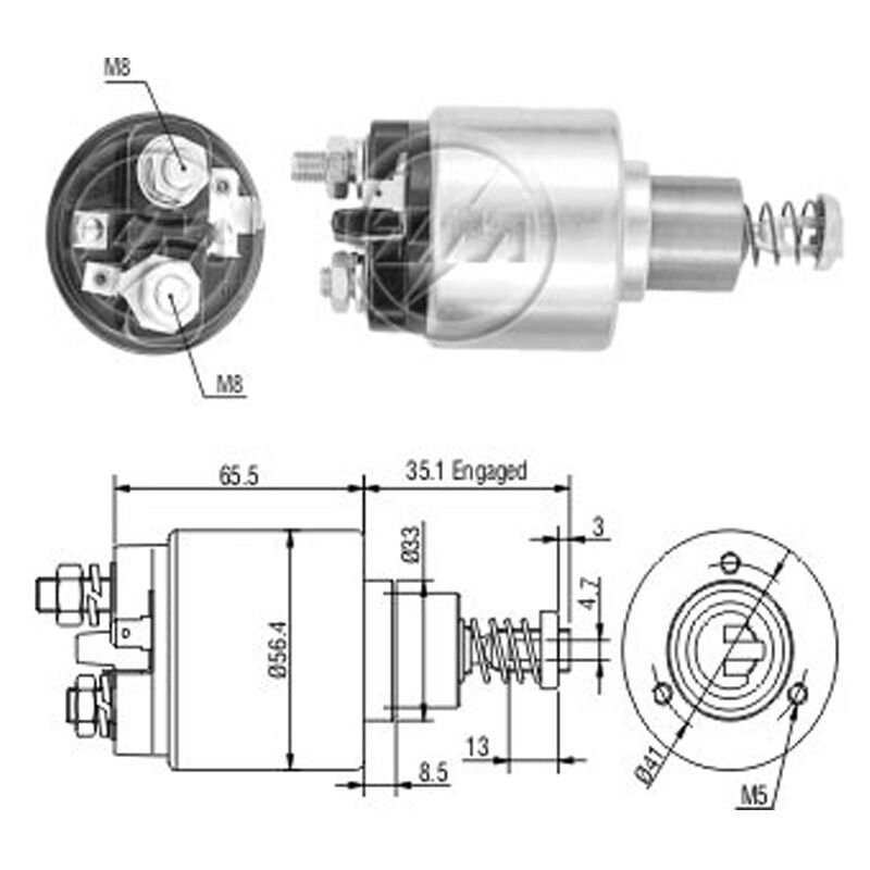 ZM 576 - MARŞ OTOMATİĞİ 12V