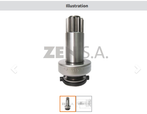 ZEN 1655 - MARŞ DİŞLİSİ 10 DİŞ