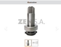 ZEN 1655 - MARŞ DİŞLİSİ 10 DİŞ