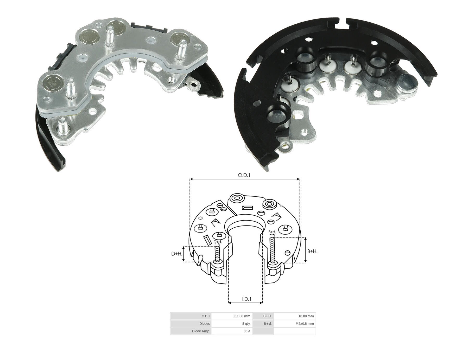 ALTERNATOR DIOT TABLASI NISSAN PRIMERA / SUNNY 103MM
