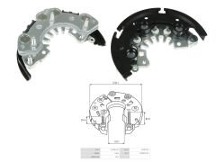 ALTERNATOR DIOT TABLASI NISSAN PRIMERA / SUNNY 103MM