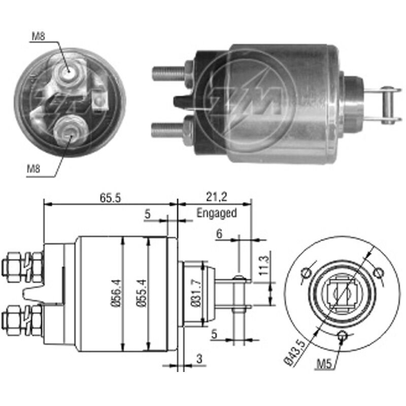 ZM 579 - MARŞ OTOMATİĞİ 12V