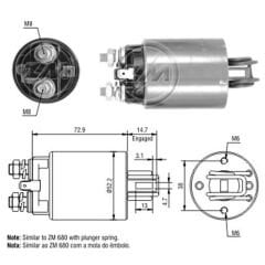 ZM 581 - MARŞ OTOMATİĞİ 12V