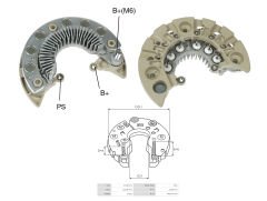 ALTERNATOR DIOT TABLASI 122MM MAZDA 6