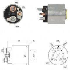 ZM 591 - MARŞ OTOMATİĞİ 12V