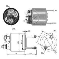 ZM 594 - MARŞ OTOMATİĞİ 12V