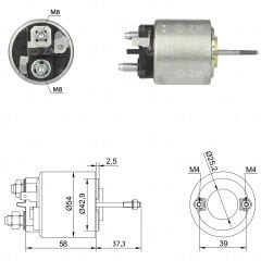 ZM 597 - MARŞ OTOMATİĞİ 12V