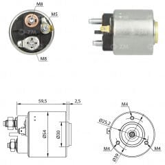 ZM 599 - MARŞ OTOMATİĞİ 12V