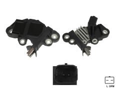 ALTERNATOR KONJEKTOR 12V DFM(FR)-L TERMINAL RENAULT CLIO - MEGANE III SERVICING: BOSCH 0121715001 180 AMP