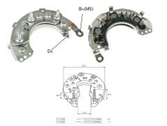 ALTERNATOR DIOT TABLASI ISUZU NPR / NISSAN BLUEBIRD - SUNNY 111MM
